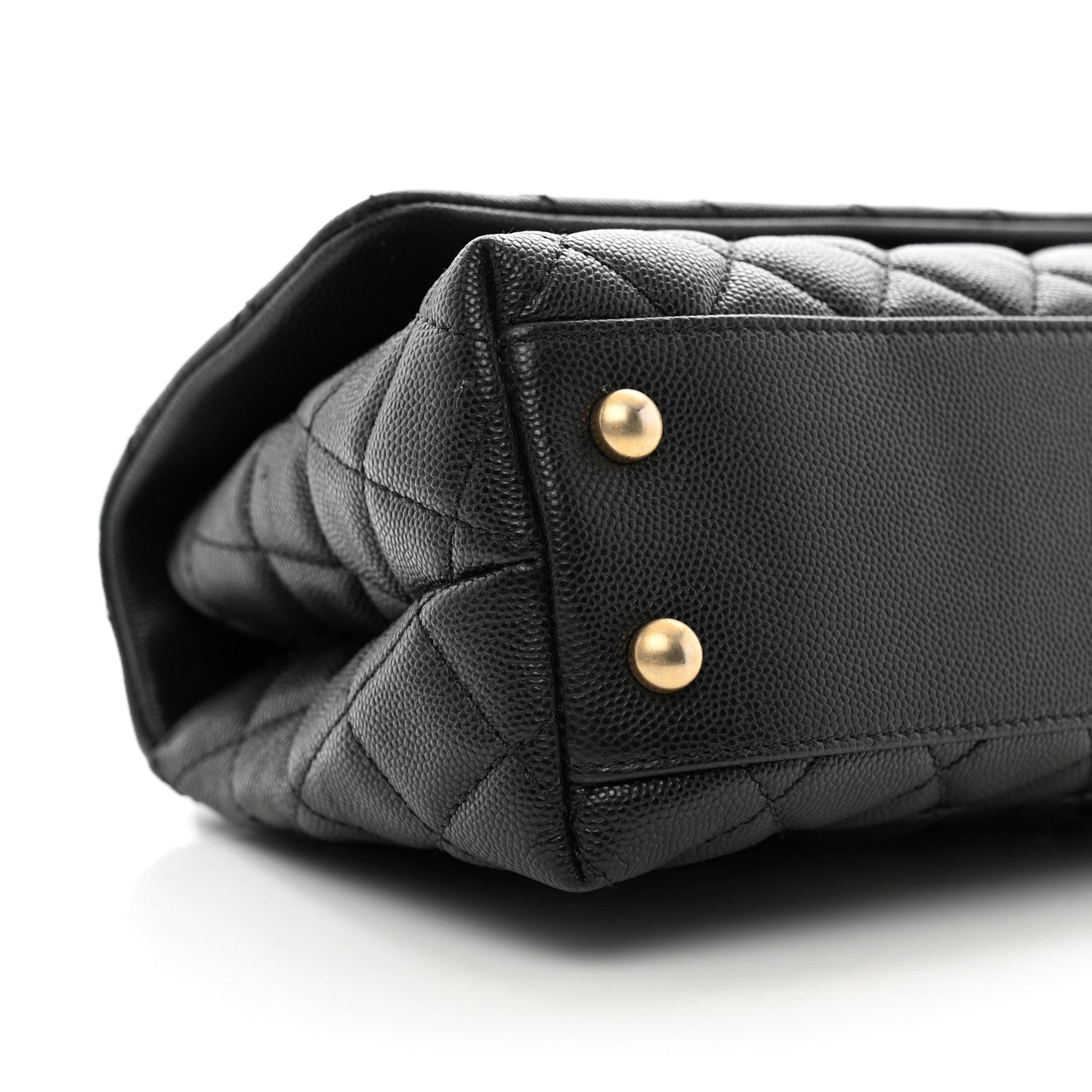 Chanel Caviar Quilted Mini Coco Handle Flap Black 9 of 10