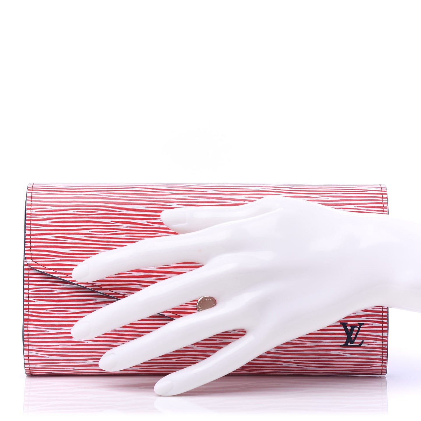 Epi Sarah Wallet NM Denim Red