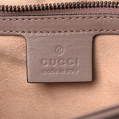 Gucci Calfskin Matelasse Medium GG Marmont Shoulder Bag Porcelain Rose 6 of 13
