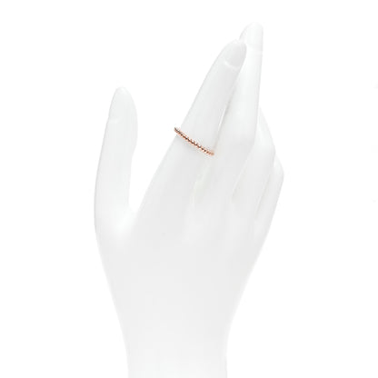 Van Cleef & Arpels 18K Rose Gold Small Perlee Ring 55 7.25 2 of 6