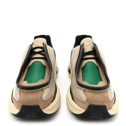 Prada Spazzolato Rois Bike Fabric Mens Sneakers 11 Quarzo Mango 2 of 10