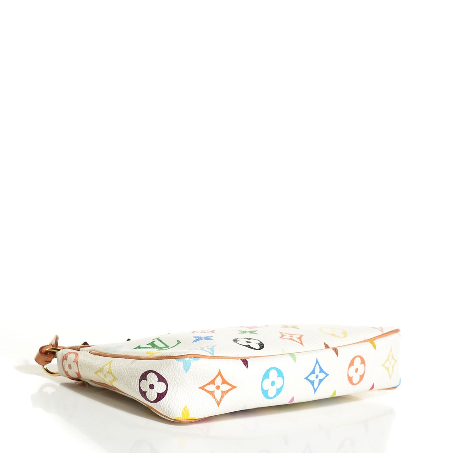 Monogram Multicolor Pochette Accessories White