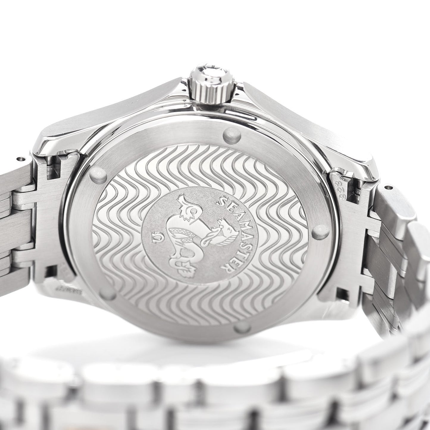 Stainless Steel 36mm Seamaster 120M Quartz Watch Blue 2511.81