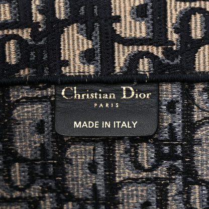 Christian Dior Oblique Large Book Tote Blue Multicolor 6 of 10