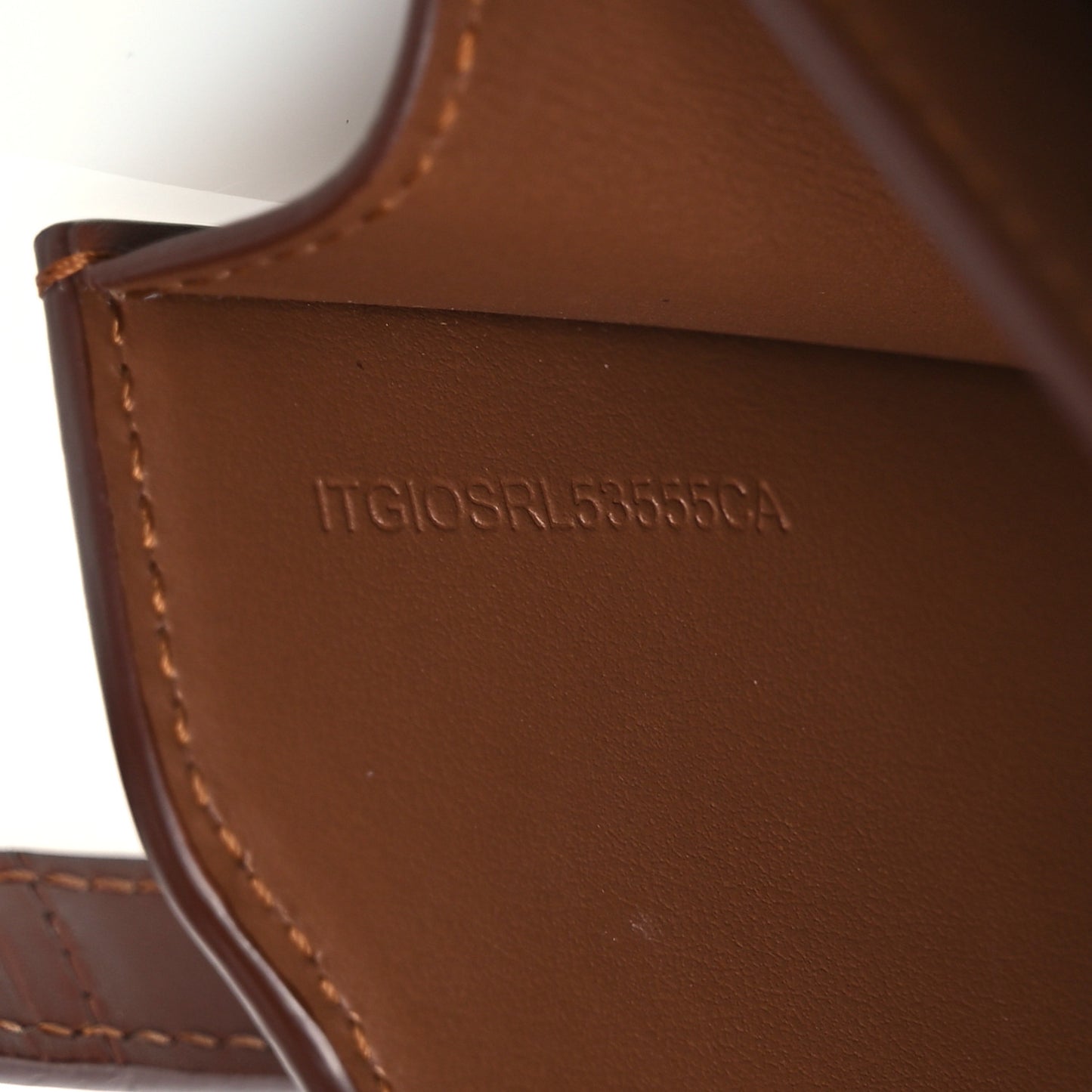 Calfskin Small TB Bag Malt Brown