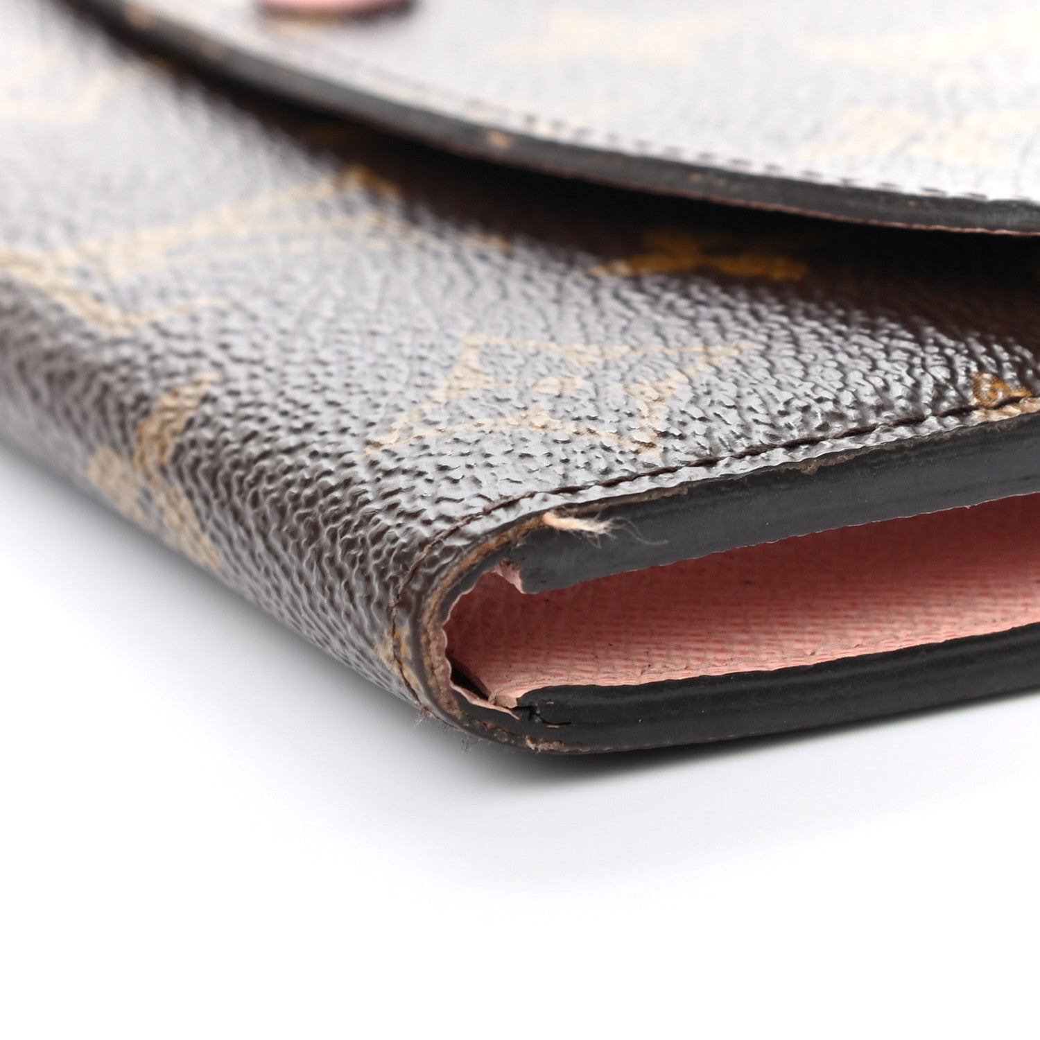 Louis Vuitton Monogram Emilie Wallet Rose Ballerine 8 of 11