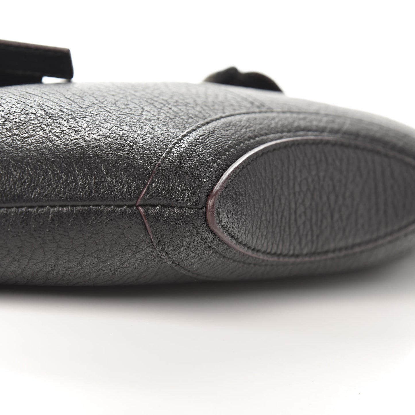 Calfskin De Manta Clutch Black