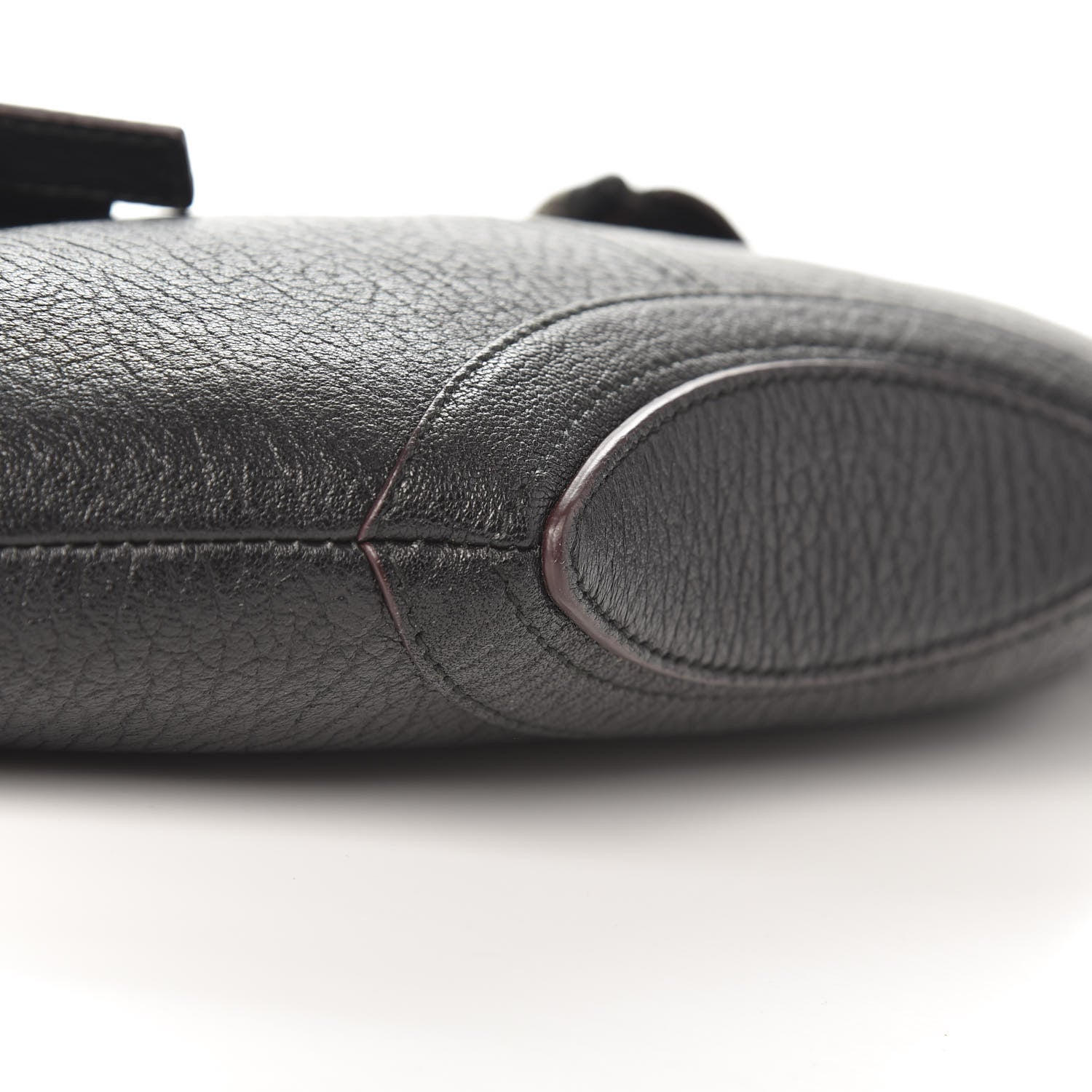 Alexander McQueen Calfskin De Manta Clutch Black 9 of 11