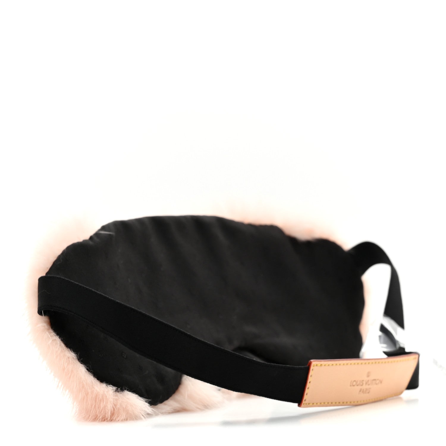 Louis Vuitton Monogram Mink Fur Sleep Mask Light Pink 1778274