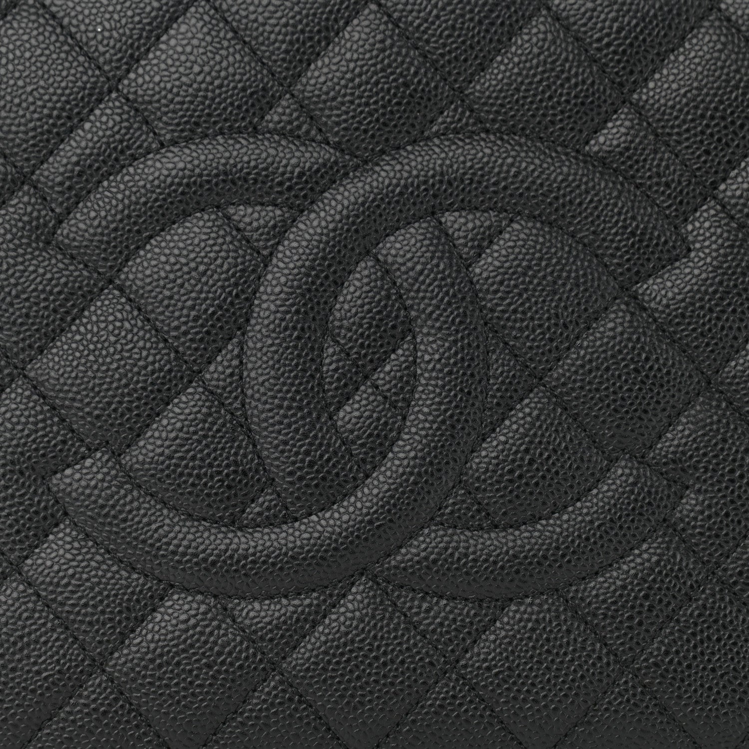 Chanel Caviar Quilted Grand Shopping Tote GST Black 7 of 9