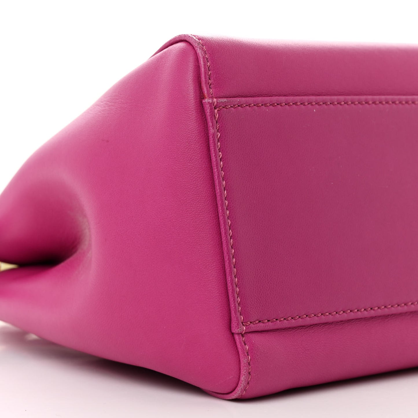 Nappa Mini Peekaboo Iconic Satchel Magenta