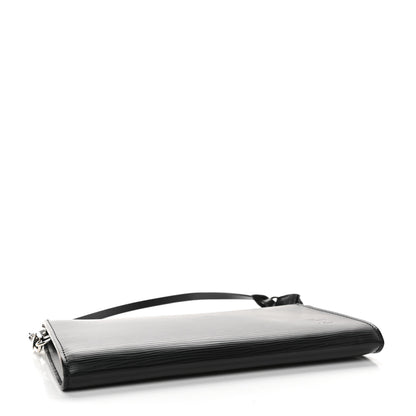 Louis Vuitton Epi Pochette Accessories 24 Black 4 of 8