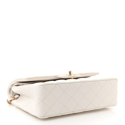 Chanel Caviar Quilted Small Double Flap White 4 of 10
