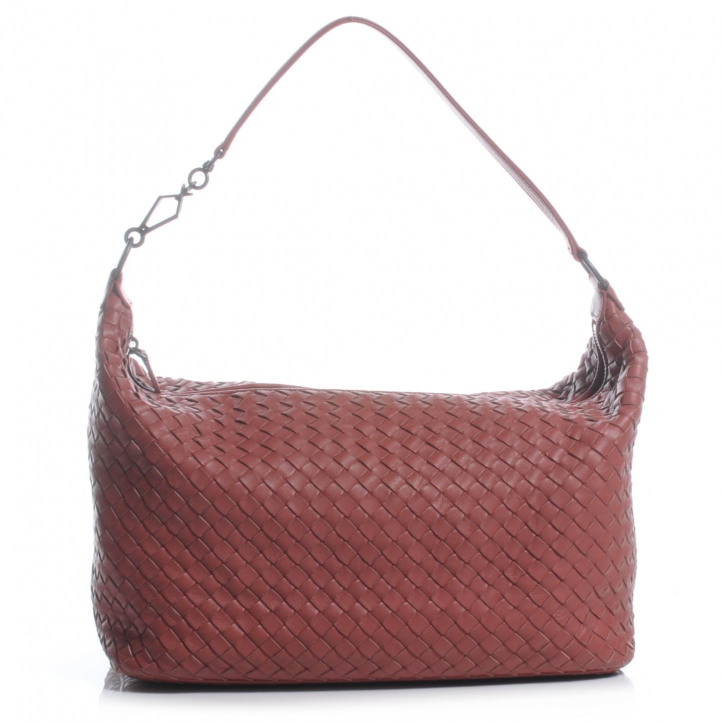 Nappa Intrecciato Shoulder Bag Appia