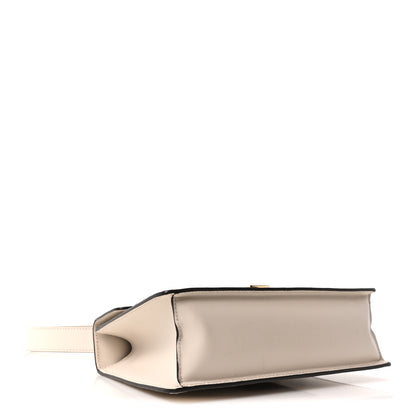 Gucci Calfskin Small Sylvie Shoulder Bag Off White 4 of 10