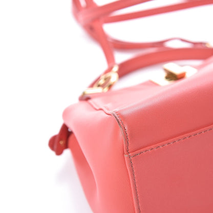 Fendi Nappa Mini Peekaboo Iconic Satchel Rosa Exstasy 11 of 11