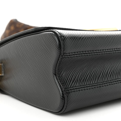 Louis Vuitton Epi Pillow Twist MM Shoulder Bag Black 8 of 10