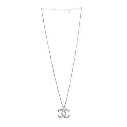 Chanel Pearl CC Pendant Necklace Gold 3 of 6