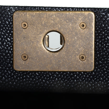 Chanel Caviar Quilted New Medium Boy Flap Black 6 of 9