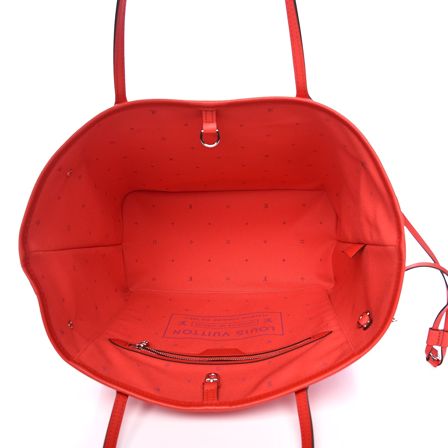 Louis Vuitton Monogram Escale Neverfull MM Rouge 5 of 12