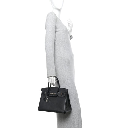Hermes Epsom Birkin 30 Black 2 of 10