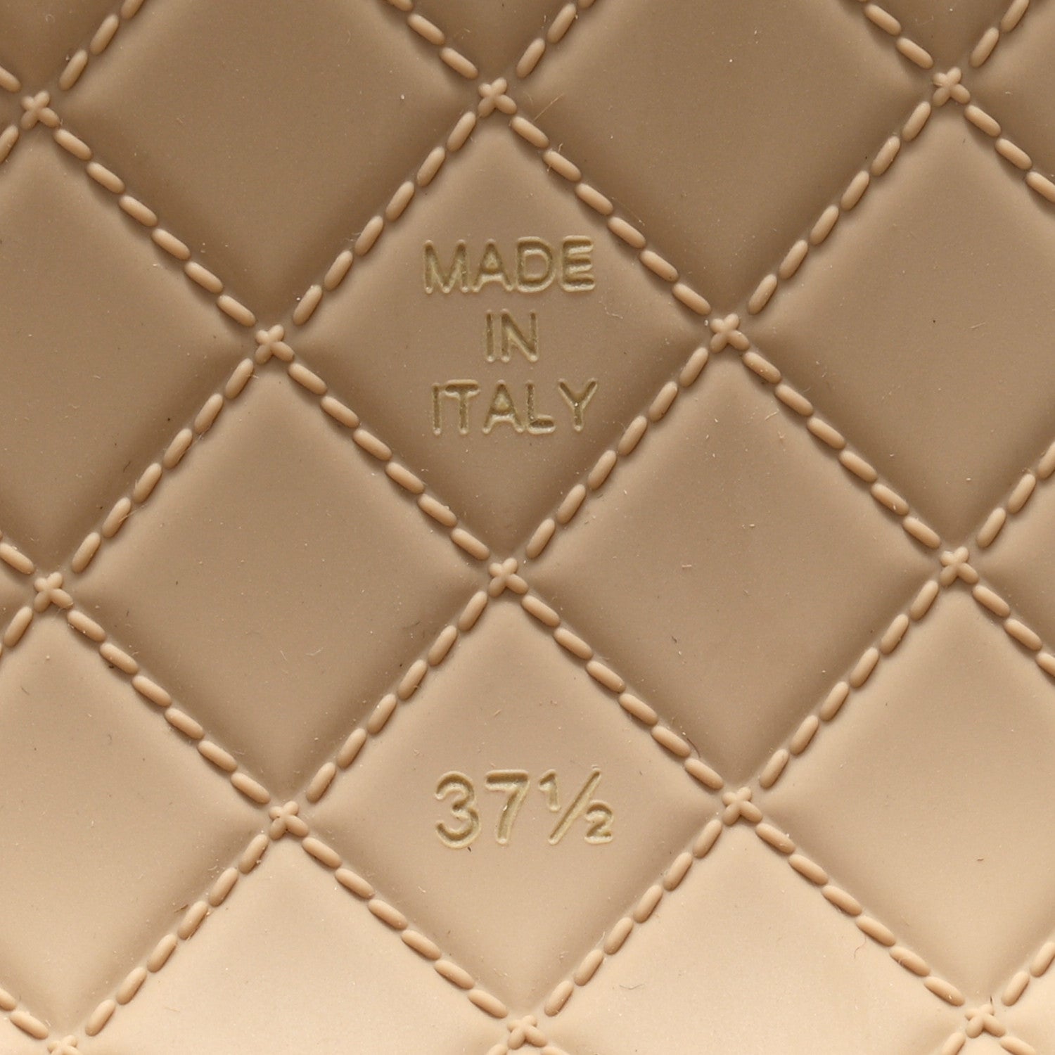 Chanel Raffia CC Platform Mules 37.5 Beige 7 of 9