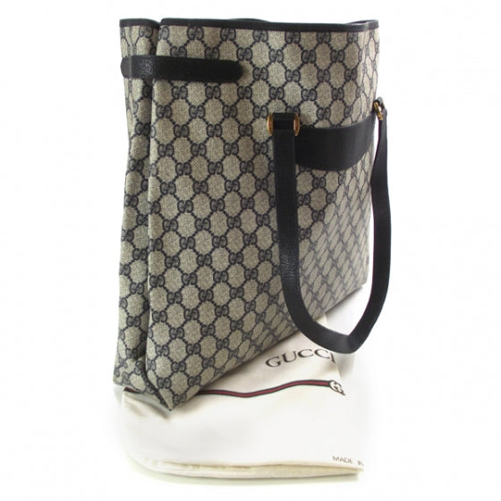 Monogram Tote Navy