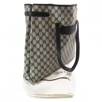 Gucci Monogram Tote Navy 3 of 10