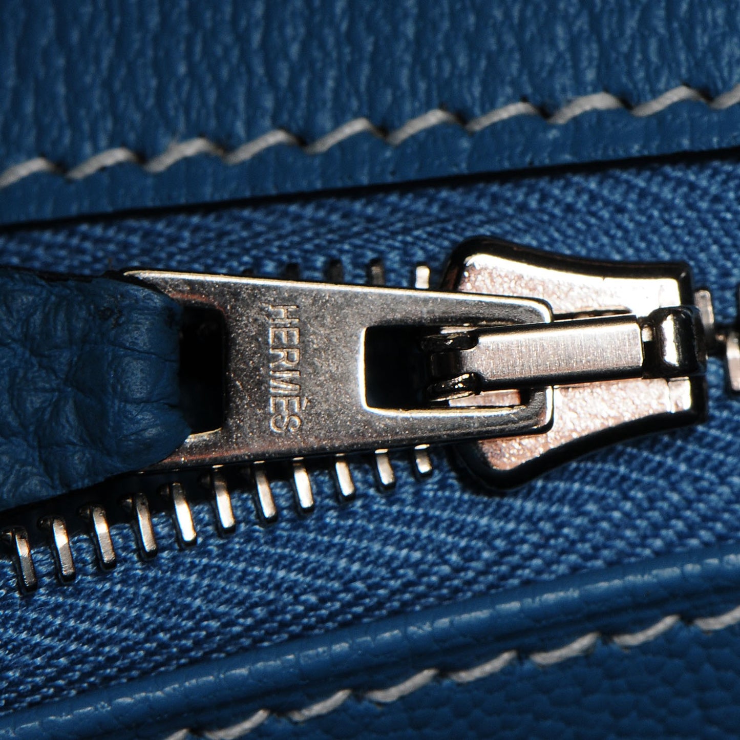 Togo Birkin 35 Blue Jean