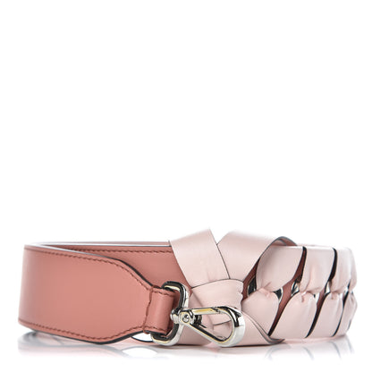 Fendi Vitello Century Nappa Lace Up Bow Strap You Macaron Confetto 1 of 5
