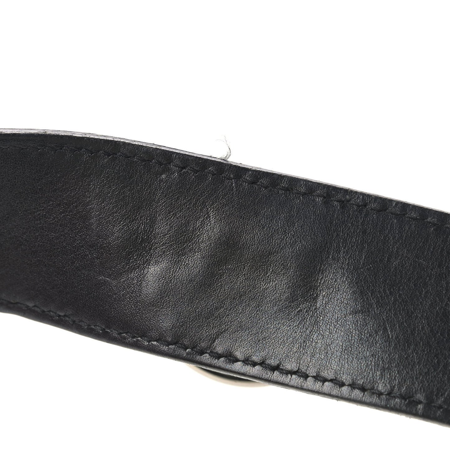 Canvas GG Reins Shoulder Bag Black
