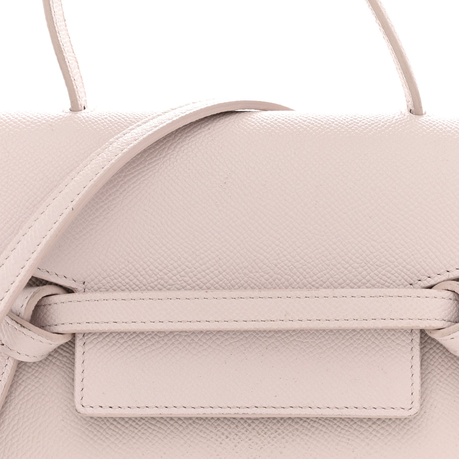 Celine Grained Calfskin Nano Belt Bag Peony 7 of 11