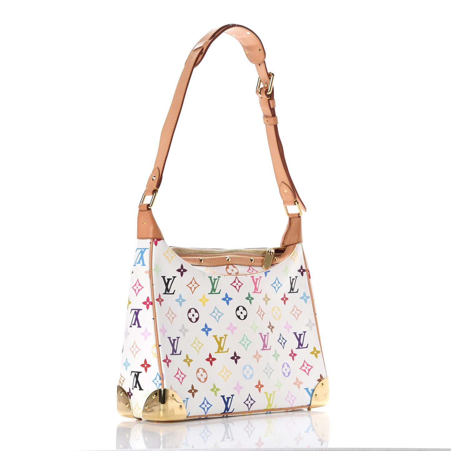 Monogram Multicolor Boulogne White