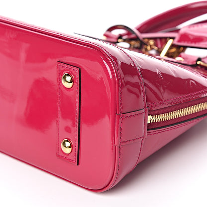 Louis Vuitton Vernis Alma BB Rose Indien 9 of 9