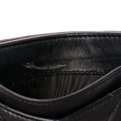 Chanel Lambskin Quilted Card Holder Black 11 of 12