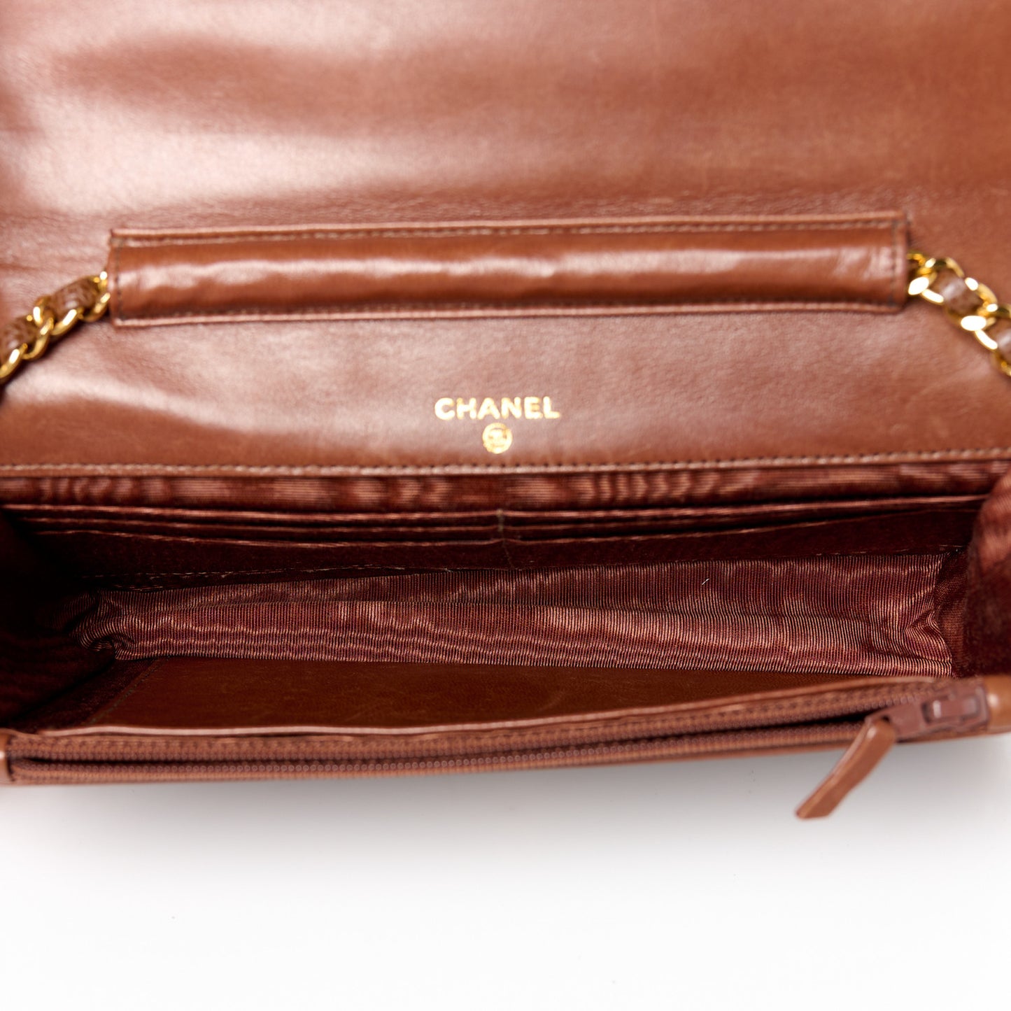 Caviar Timeless CC Wallet On Chain WOC Dark Brown
