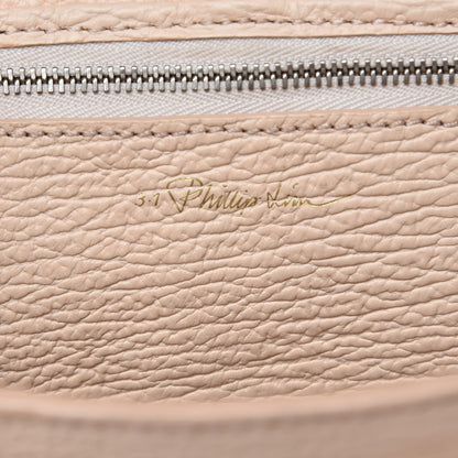 3.1 Phillip Lim 3.1 Textured Calfskin Mini Pashli Satchel White Peach 6 of 10