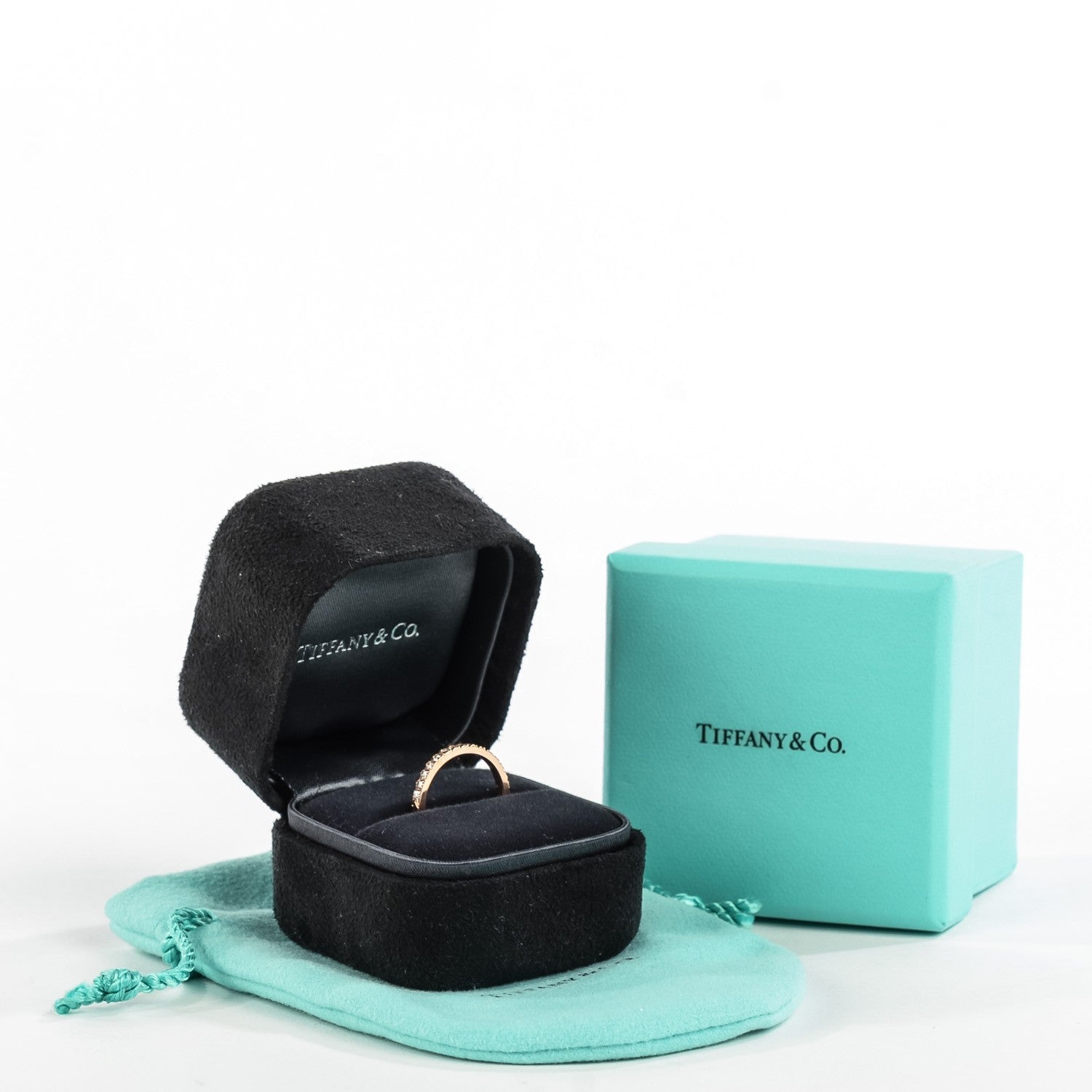 Tiffany 18K Yellow Gold Diamond Novo Ring 5 4 of 5