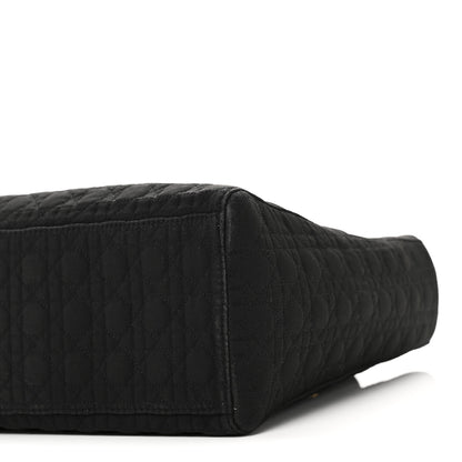Christian Dior Nylon Cannage Large Lady Dior Black 10 of 10
