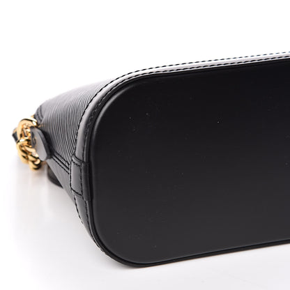 Louis Vuitton Epi Alma Mini Black 7 of 9