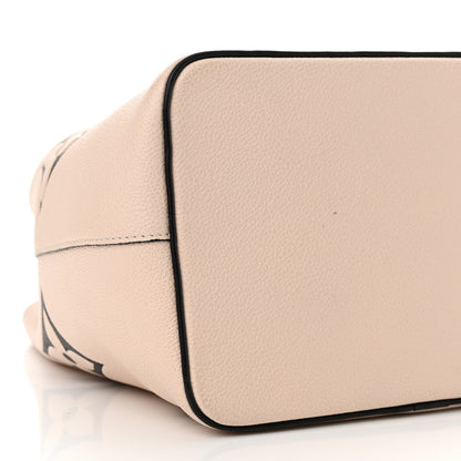 Louis Vuitton Empreinte Monogram Giant Crafty Neonoe MM Creme Black 11 of 16