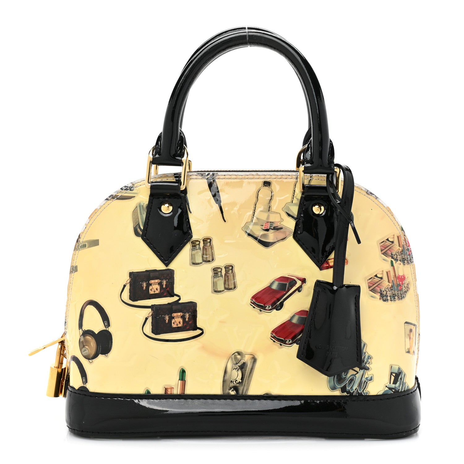 Louis Vuitton Vernis Stickers Alma BB 1 of 16