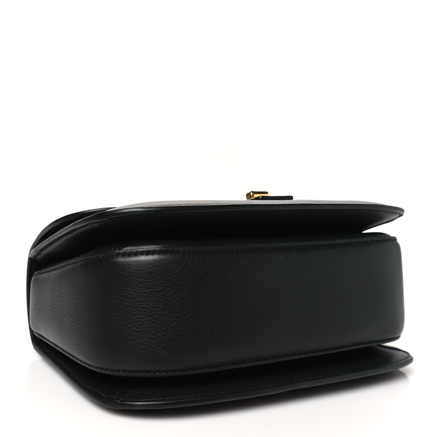 Gucci Roxy Calfskin Small Blondie Top Handle Shoulder Flap Bag Black 4 of 10