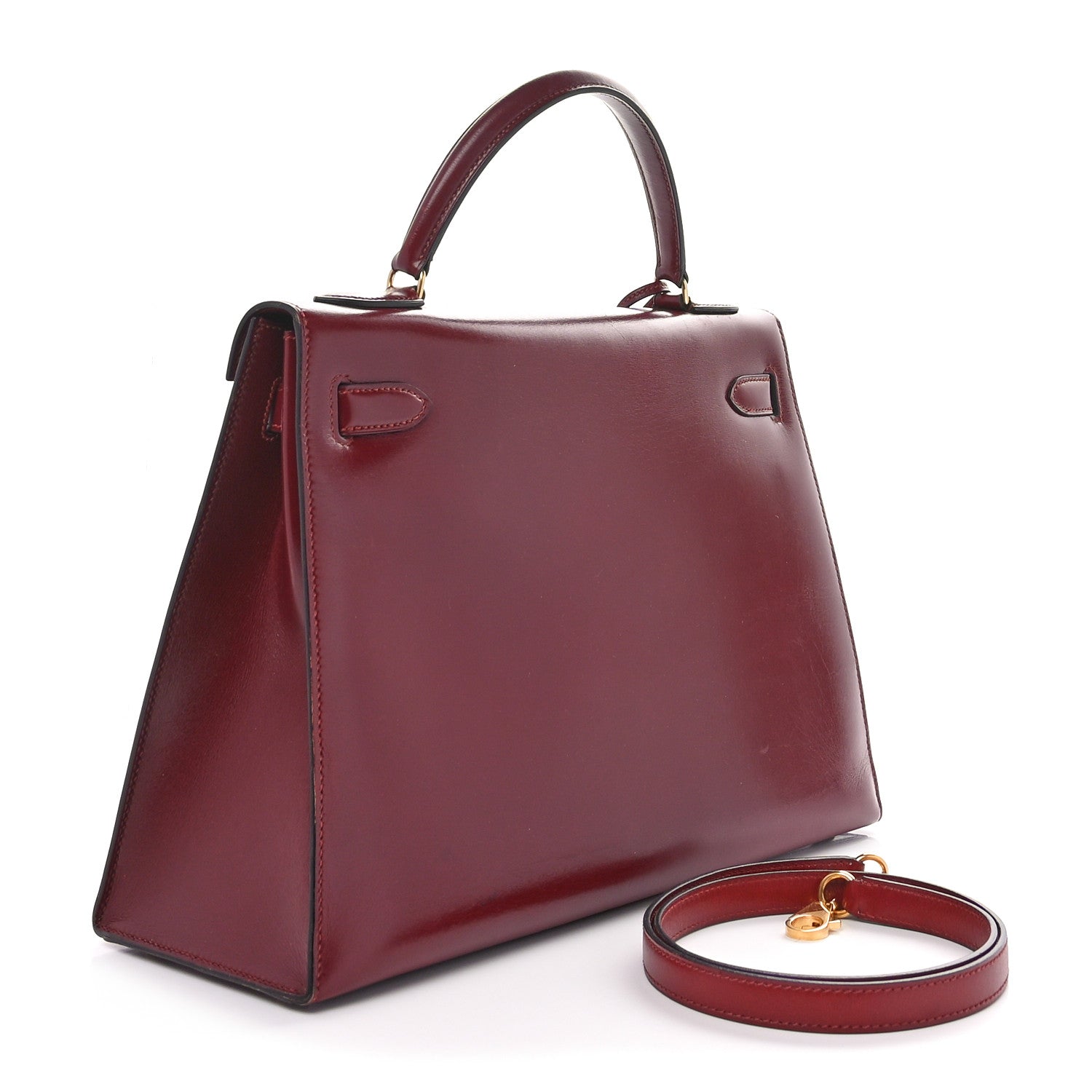 Hermes Box Kelly Sellier 32 Rouge H 3 of 10