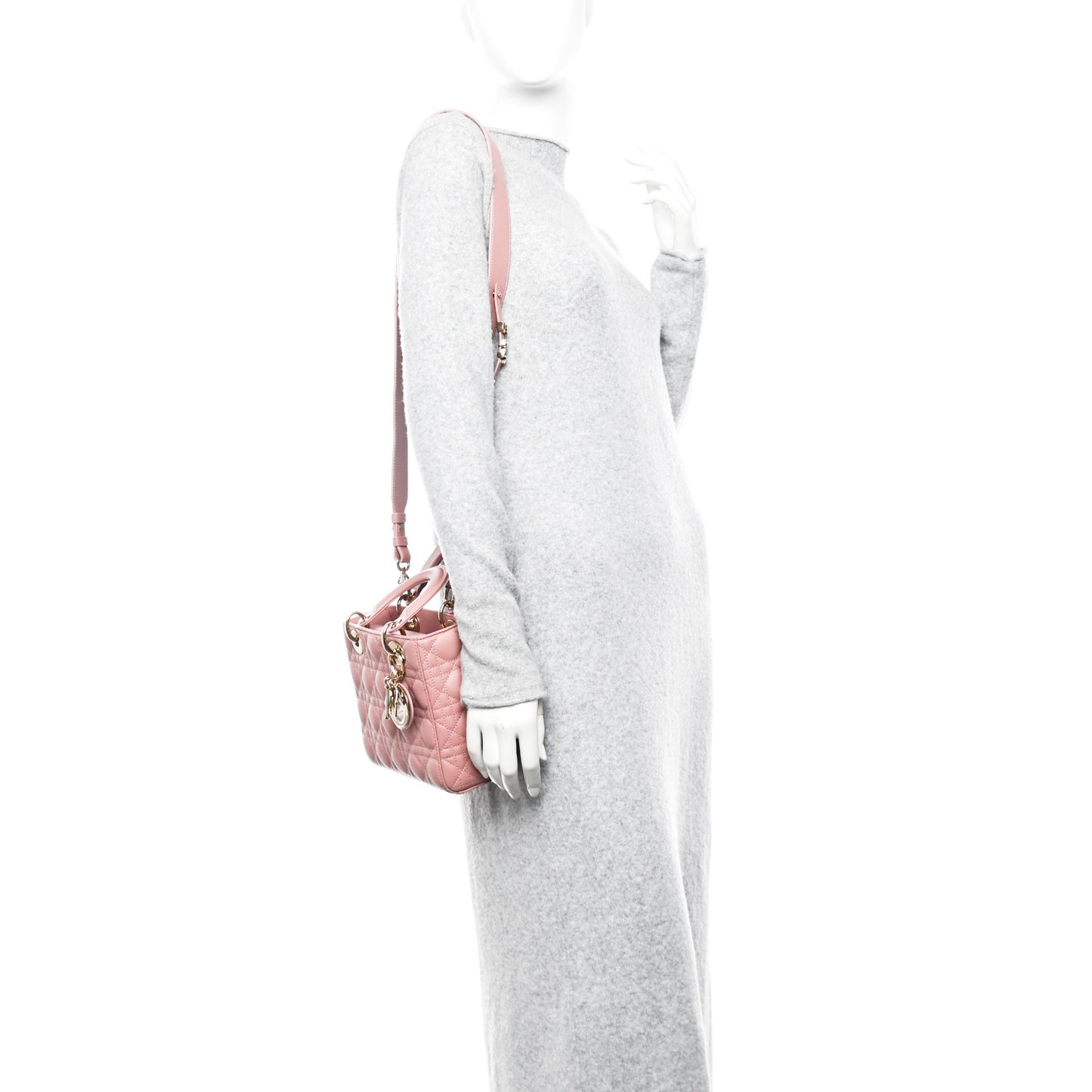 Lambskin Cannage Small My ABCDior Lady Dior Fard