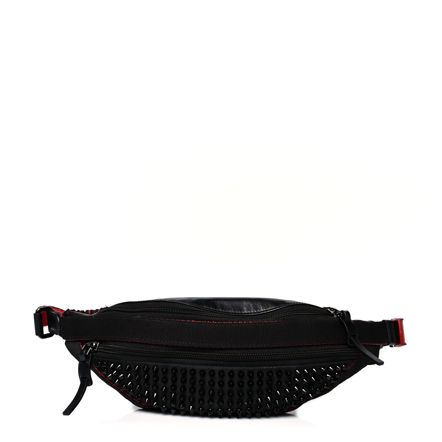 Christian Louboutin Calfskin Paris NYC Belt Bag Black 1 of 11