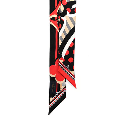 Louis Vuitton Silk Pop Monogram BB Bandeau Red 2 of 4