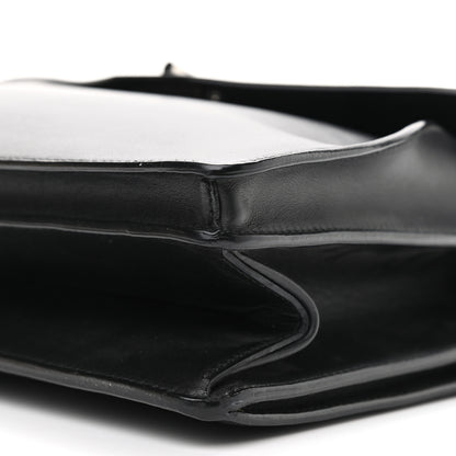 Proenza Schouler Calfskin Nubuck Medium Hava Top Handle Bag Black 6 of 9