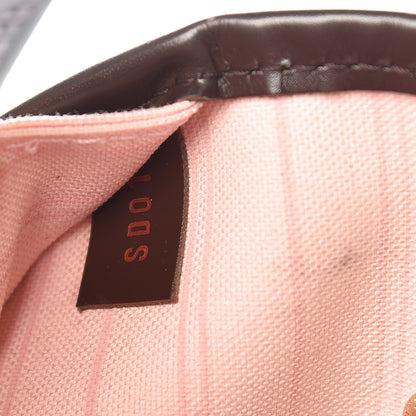 Louis Vuitton Damier Ebene Neo Neverfull MM Rose Ballerine 10 of 14