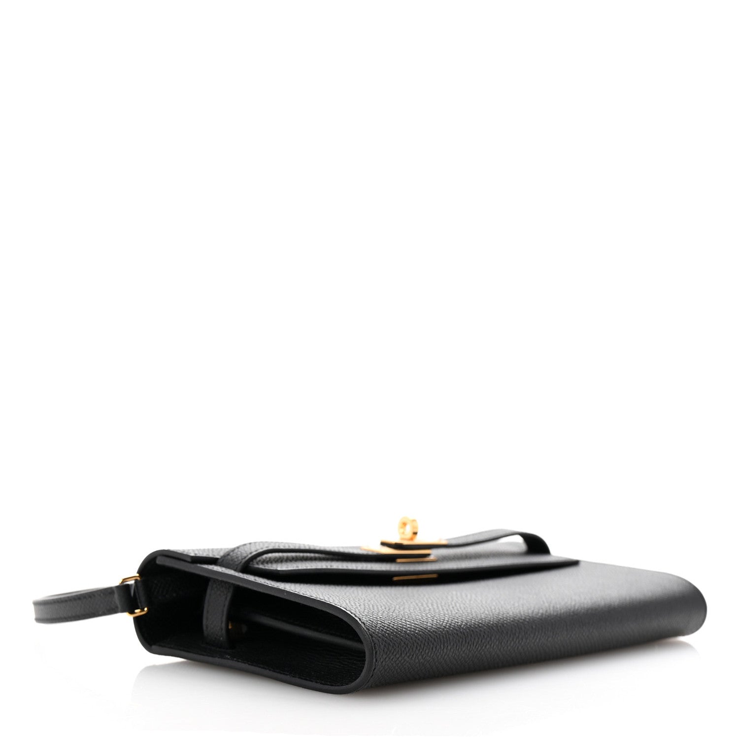 Hermes Epsom Kelly Wallet To Go Black 3 of 8